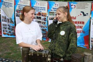 Патриотические выставки на фестивале ухи в рамках Дня рыбака прошли в Астрахани